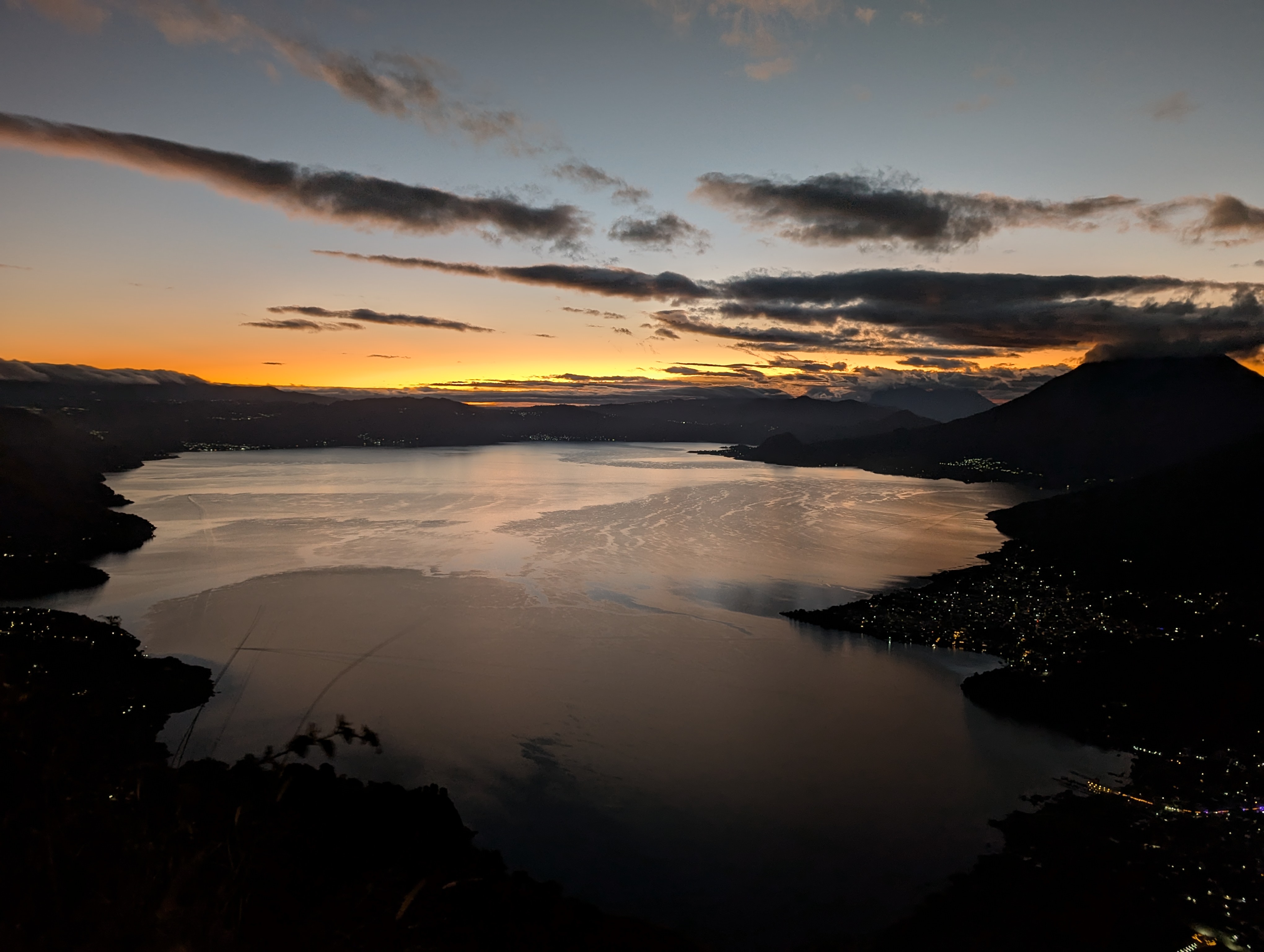 Lake Atitlan panoramic view